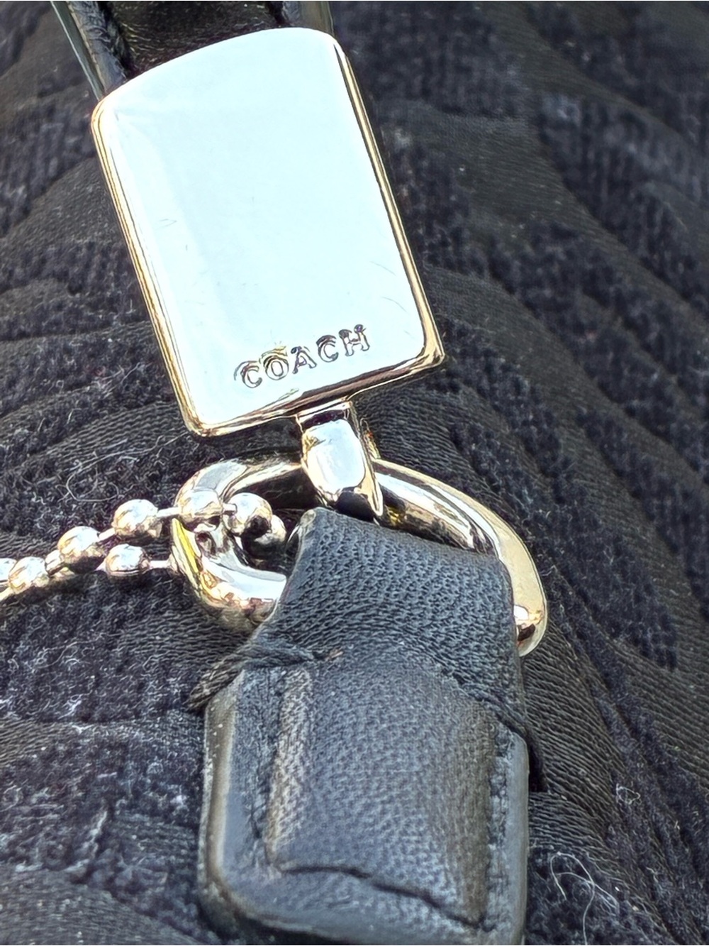 Coach Madison Chenille Ocelot Sadie Flap Satchel - Picture 7 of 16